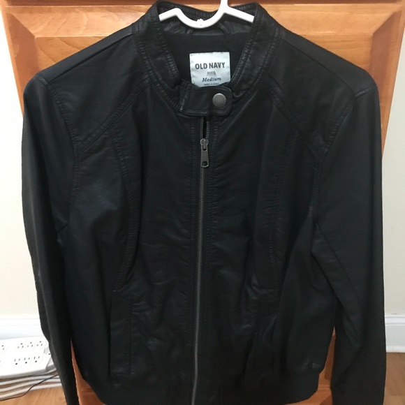 Old Navy Jackets & Blazers - Faux leather jacket